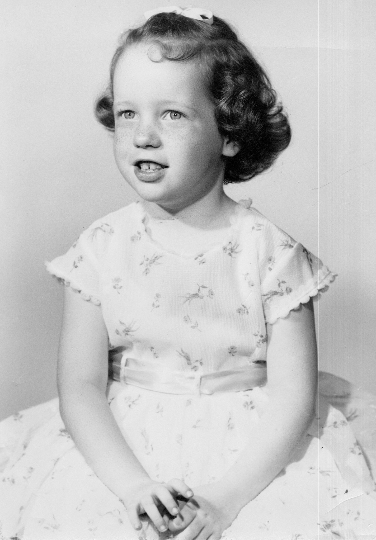 Sarah Picking Her Cuticles at Age 4